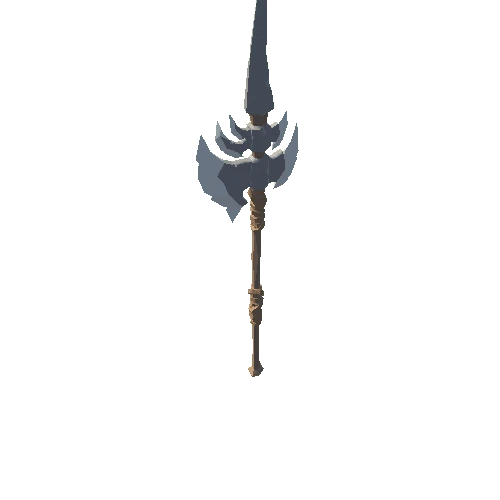 Metal Halberd